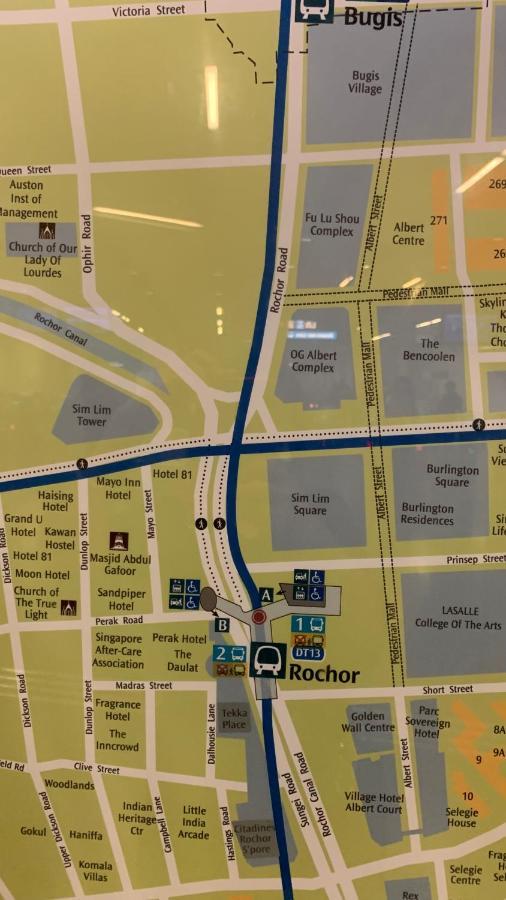 Sandpiper Hotel Singapur Zewnętrze zdjęcie
